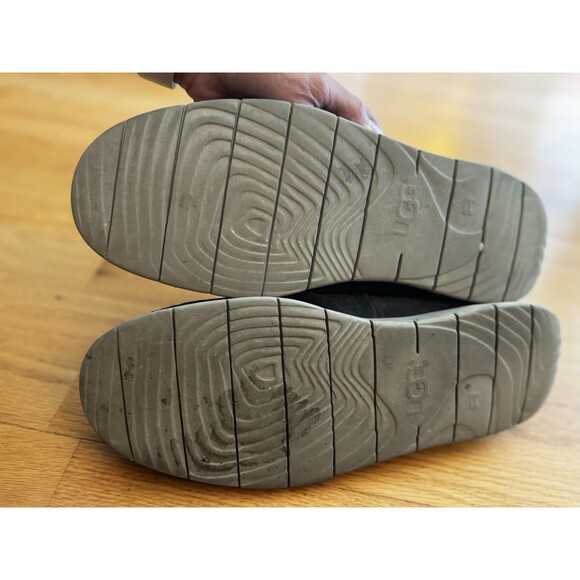 UGG Mens Freamon Chukka Sz 10.5 Waterproof Suede Boots Black Gray - Picture 3 of 15